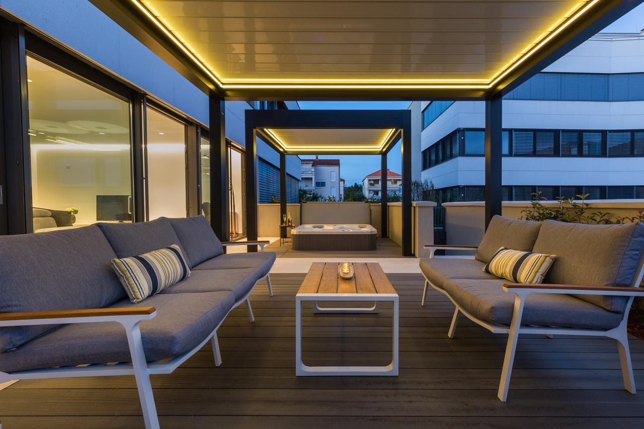 Shell Luxury Residences With Pool And Whirlpool Zadar Exterior photo